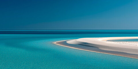 Obraz premium Aerial view of foamy sea waves crashing on sandy shoreline