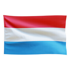 Luxembourg Flag on transparent background png
