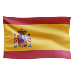 Spain Flag on transparent background png
