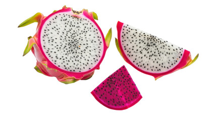 Isolated dragon fruit