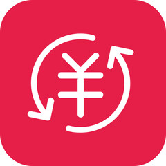 Pink Circular Arrow Symbol with Sparkles circle loop