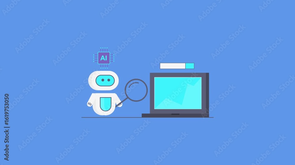 Poster virtual assistant integrated with advance ai chip refines semantic search results.