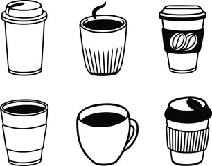 "6 Cups, 1 Obsession: The Coffee Lover's Paradise"