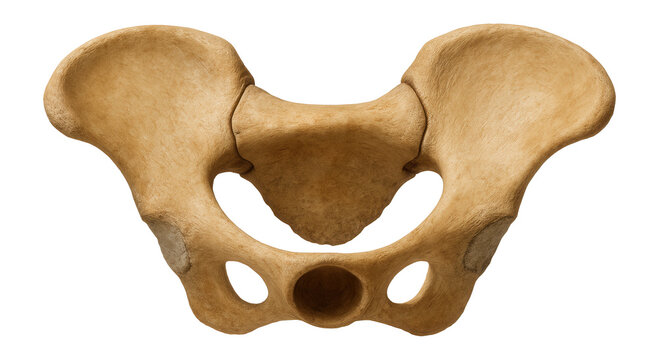 Harlan's ground sloth pelvis with wide ilium and deep acetabulum socket