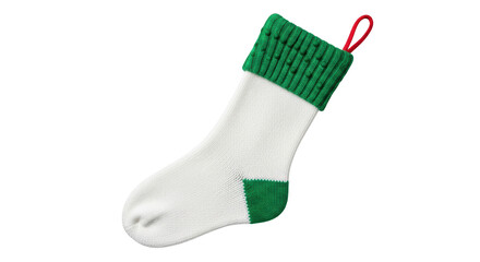 Isolated Christmas Stocking