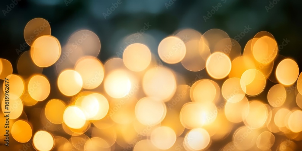 Aufkleber abstract luminous bokeh background with blurred sparkle and soft glow for elegant decor concept