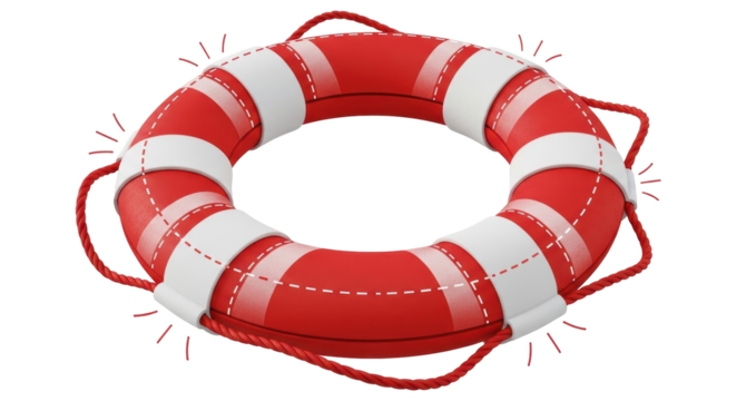 Isolated Life Preserver