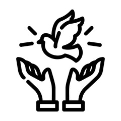 peace Line Icon