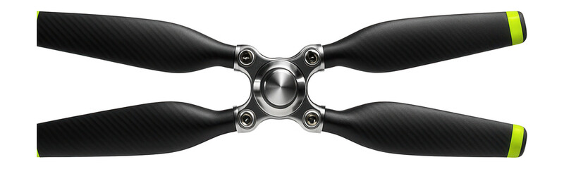 Wide-set tandem rotor blades with counter-rotating design