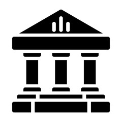 courthouse Solid icon