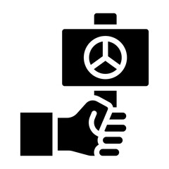 activism Solid icon