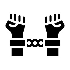 arrest Solid icon