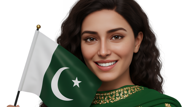 Young women smiling and holding Portugal and Ireland flags during a shopping day