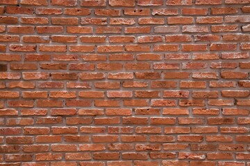 Orange Brick Wall Texture