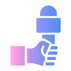 press freedom Gradient icon