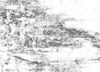 Distressed Black and White Grunge Texture – Dirty Grainy Overlay with Scratches and Damage