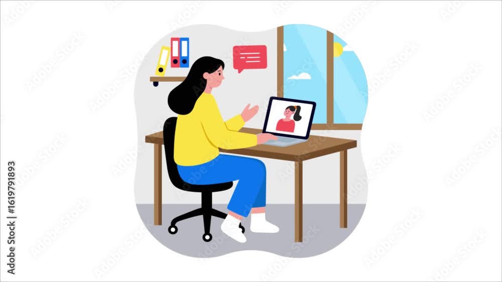 Poster design review animation mp4 file