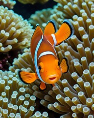 tropical fish in aquarium