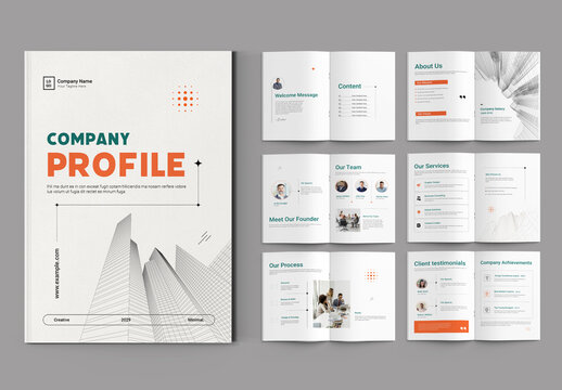 Company Profile Brochure Template