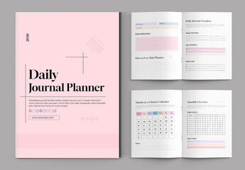 Productivity Journal Planner Template