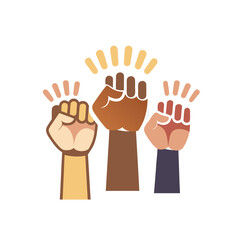 hands holding hands vector