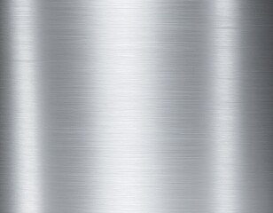 Extreme close-up of brushed metal texture with soft reflections, silver tone, abstract