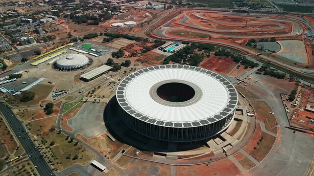 Mane Garrincha Stadium in Brasilia.