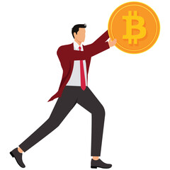 Bitcoin Hodler Holding Despite Market Volatility