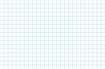 青い主線と破線で描かれた シンプルな方眼紙の背景ベクターイラスト素材3　グリッドパターン　透過PNG