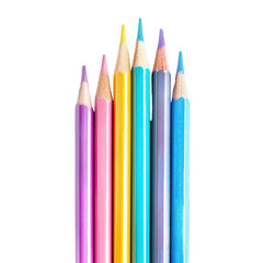 Fototapeta premium Close-up of colorful pencils