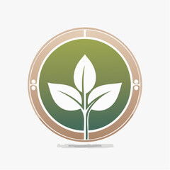 Eco-Friendly Business Logo Vector