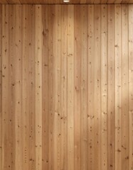 Fototapeta premium Light-toned wood paneling