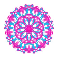 mandala round ornament