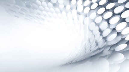Abstract Vintage White Circle Pattern with Smooth Texture Background