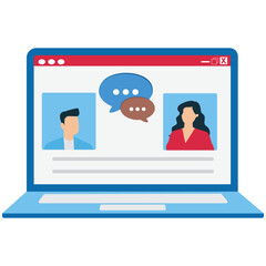 Remote Team Meeting and Virtual Work