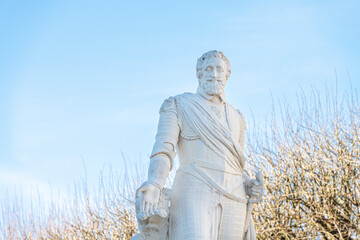 Statue d'Henri 4, Place Royale, Pau, Béarn