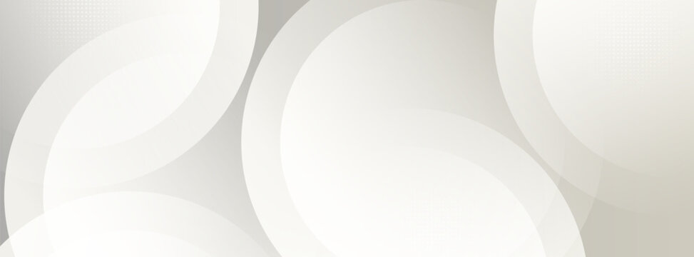 A sophisticated banner background with overlapping translucent ovals, creating a gentle, flowing design with a soft color gradient.Minimalist banner background.