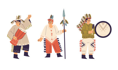 Celebrating Indigenous Figures A Rich Cultural Heritage Expressed through Illustrative Artworks