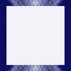 blue abstract art frame 