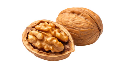 walnut isolated png walnut kernel on transparent background perfect retouched peeled broken walnut nut no background walnut half top view collection full depth of field