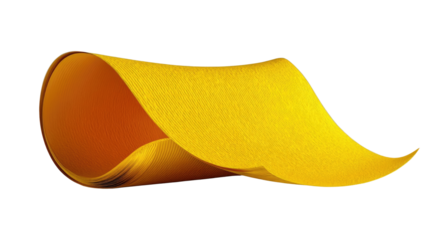 A roll of bright yellow tape displayed on a clean background highlighting its versatility and utility for various applications in crafting, repair, and organization.