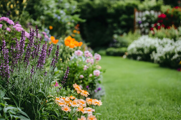 Obraz premium flowers in the garden
