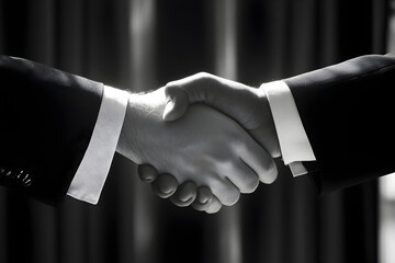 business people shaking hands
