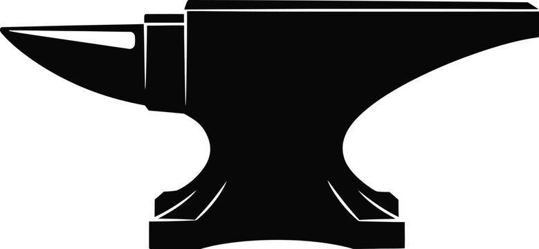 recommend clip art: Blacksmith anvil silhouette