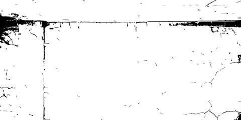 Cracked wall texture in high contrast black and white, perfect for grunge backgrounds, decay effects, or aged urban design references.
