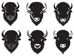 BISON HEAD SILHOUETTE