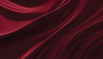 Elegant Red silk satin vector background. Red luxury silk cloth or satin texture with copy text space. Luxury trendy background for presentation, brochure, booklet,poster, banner.