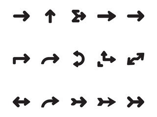 Decorative & Distinctive Arrow Icon Collection – Vol.4 | Bold and Modern Vector Pack