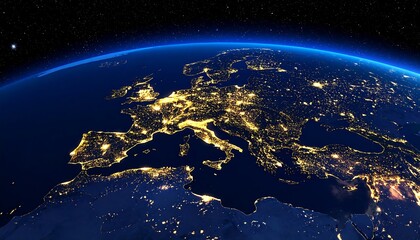 European night lights from space (1)