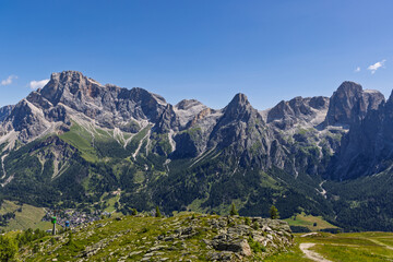 Fototapeta premium Hiking at Cima Tognola - Italy